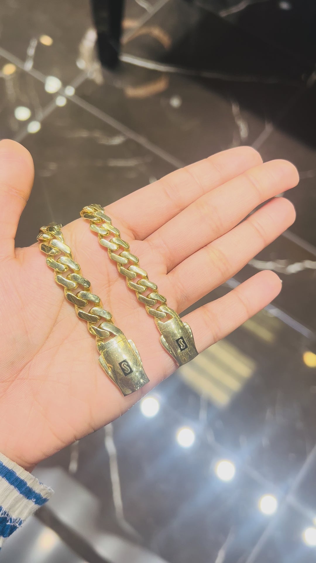 10K MONACO BRACELET