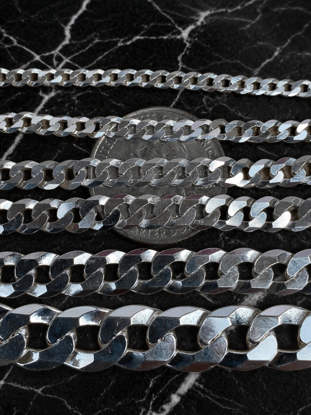 925 STERLING SILVER CUBAN BRACELETS